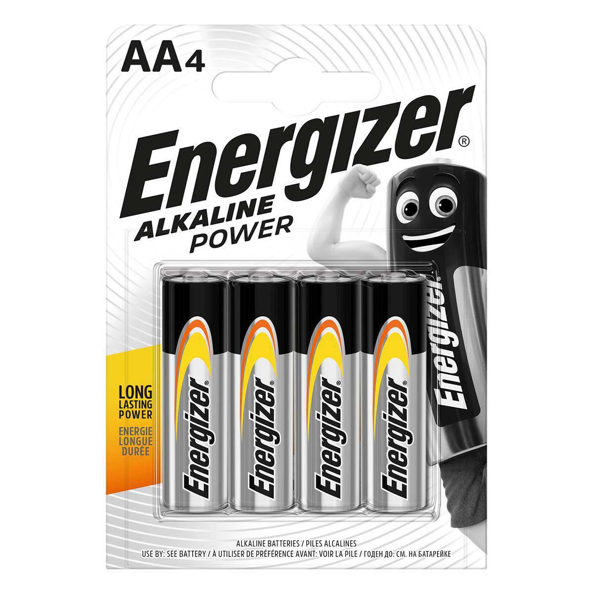 OEM LR6 (AA) alkaliska batterier, 4-pack
