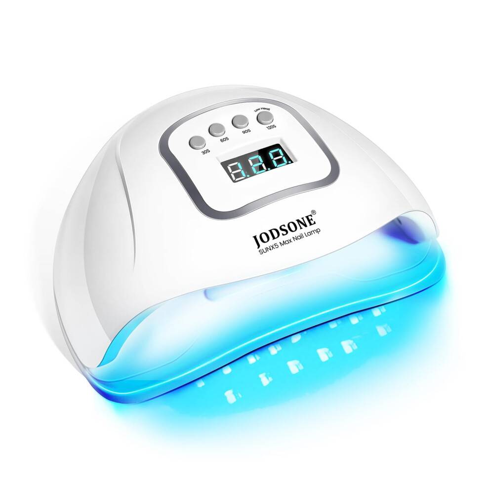 UV LED neglelampe, negletørrer til gellack, LED-lys med automatisk sensor og 4 timere