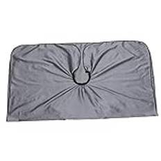 minkissy Förkläde herrkappa hårfärg cape dam formella klänningar hårklippning cape frisör styling cape frisör cape mörkgrå tyg bre vård man rakning förkläde frisör