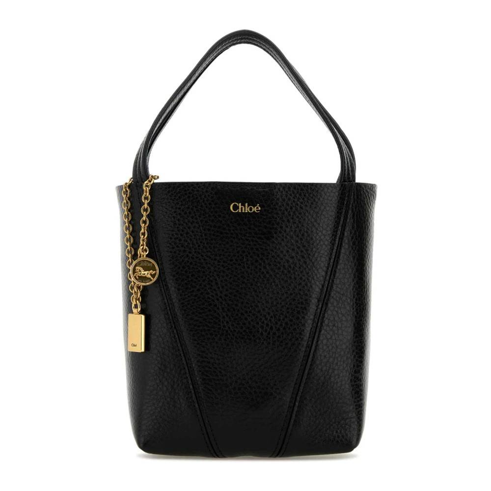 Chloé - Spin Small Tote Väskor - unisex - ONE Size - Läder