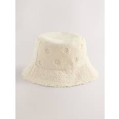 Next 100% Cotton Broderi Anglais Flower Bucket Hatte og huer (3mdr.-16år)