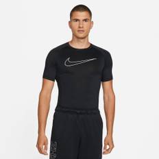 Nike - Pro Dri-FIT Tight Fit T-shirt - Herre  - XL  - Sort