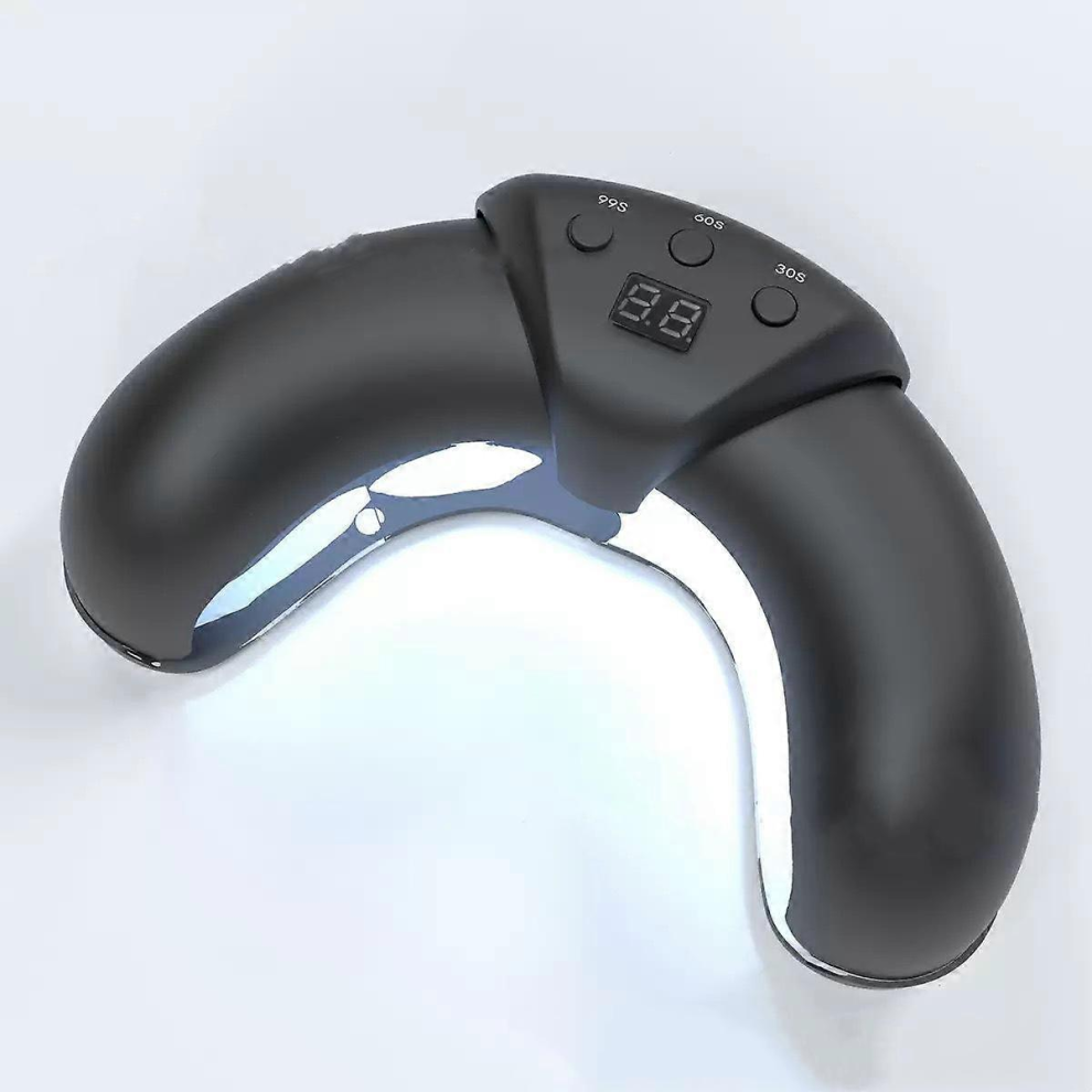 Professionel U-Type Negletørrer - UV LED Gel Polish Hærdende Lampe til Hurtig Manicure & Pedicure