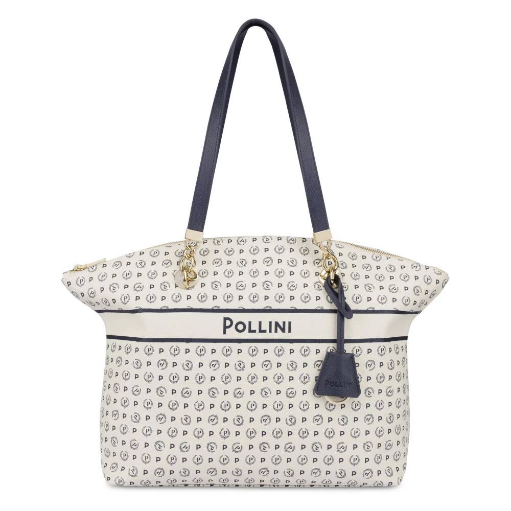 Pollini Tote Bag - Tasker - Dame - Beige - ONE SIZE - Læder
