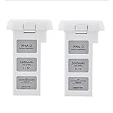 för DJI Phantom 2 batteri 5 600 mAh/66,6 Wh/11,1 V DJI Phantom 2 High Capacity Intelligent Flight Replacement Battery, för DJI Phantom 2 Drone Battery 31 minuter (DJI Phantom 2,2 st