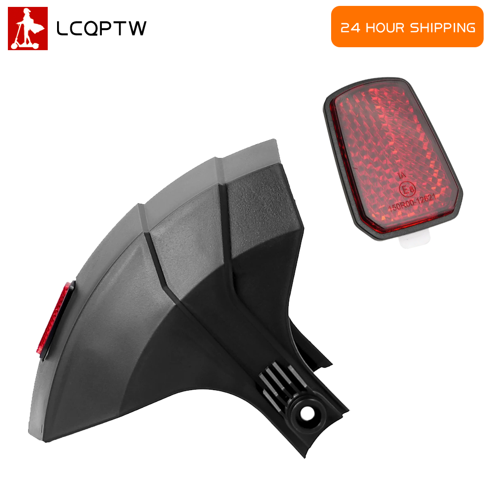 For Kukirin G2 G3 G4 G2Ultra Rear Fender Mudguard with Reflector Electric Scooter Rear Wheel Guard Replacement Parts Accessories