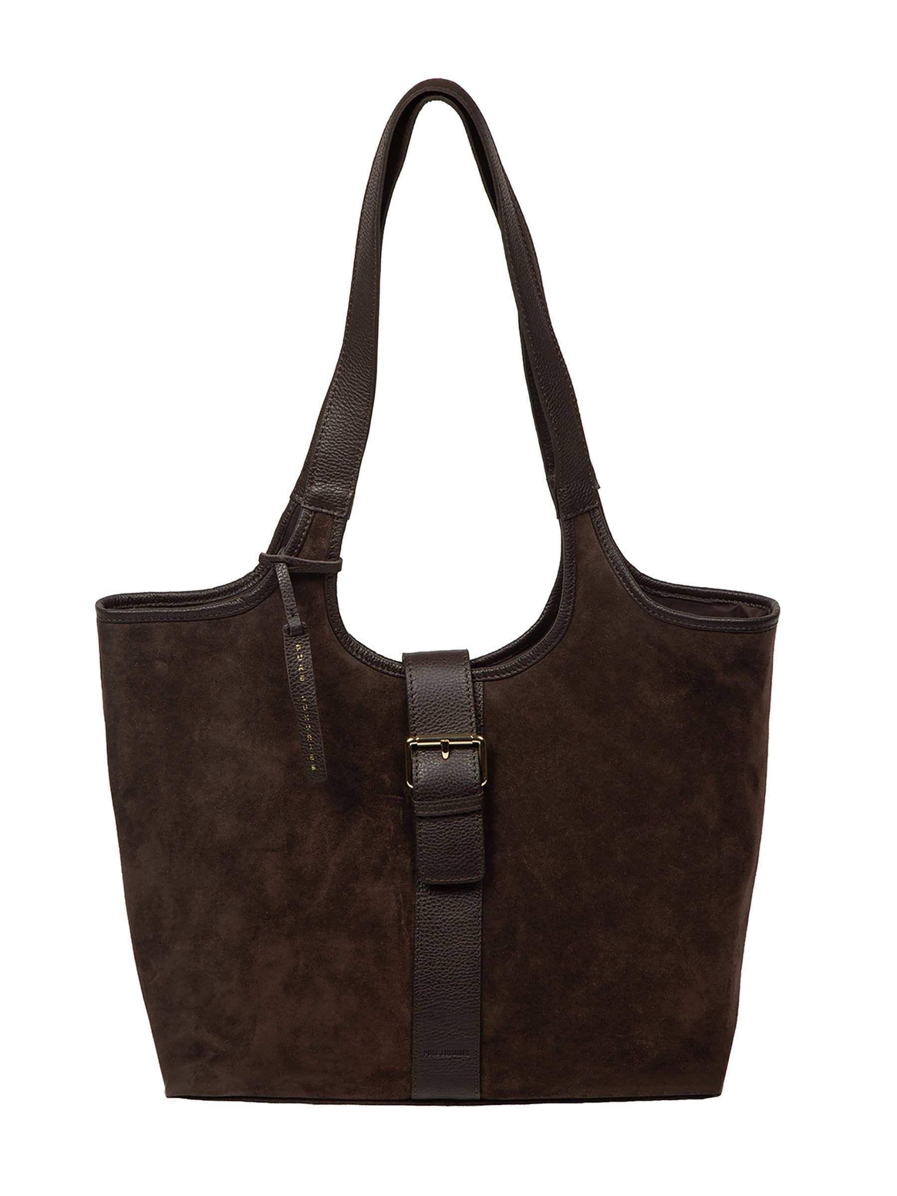 Pure Luxuries London Pure Luxuries London 'Lark' ruskind- og lædertote