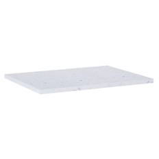 Bänkskiva Bloc Terrazzo Vit Matt 60 cm