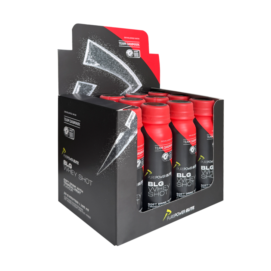 PurePower Elite BLG Whey Shot 12 x 100 ml - Proteinpulver