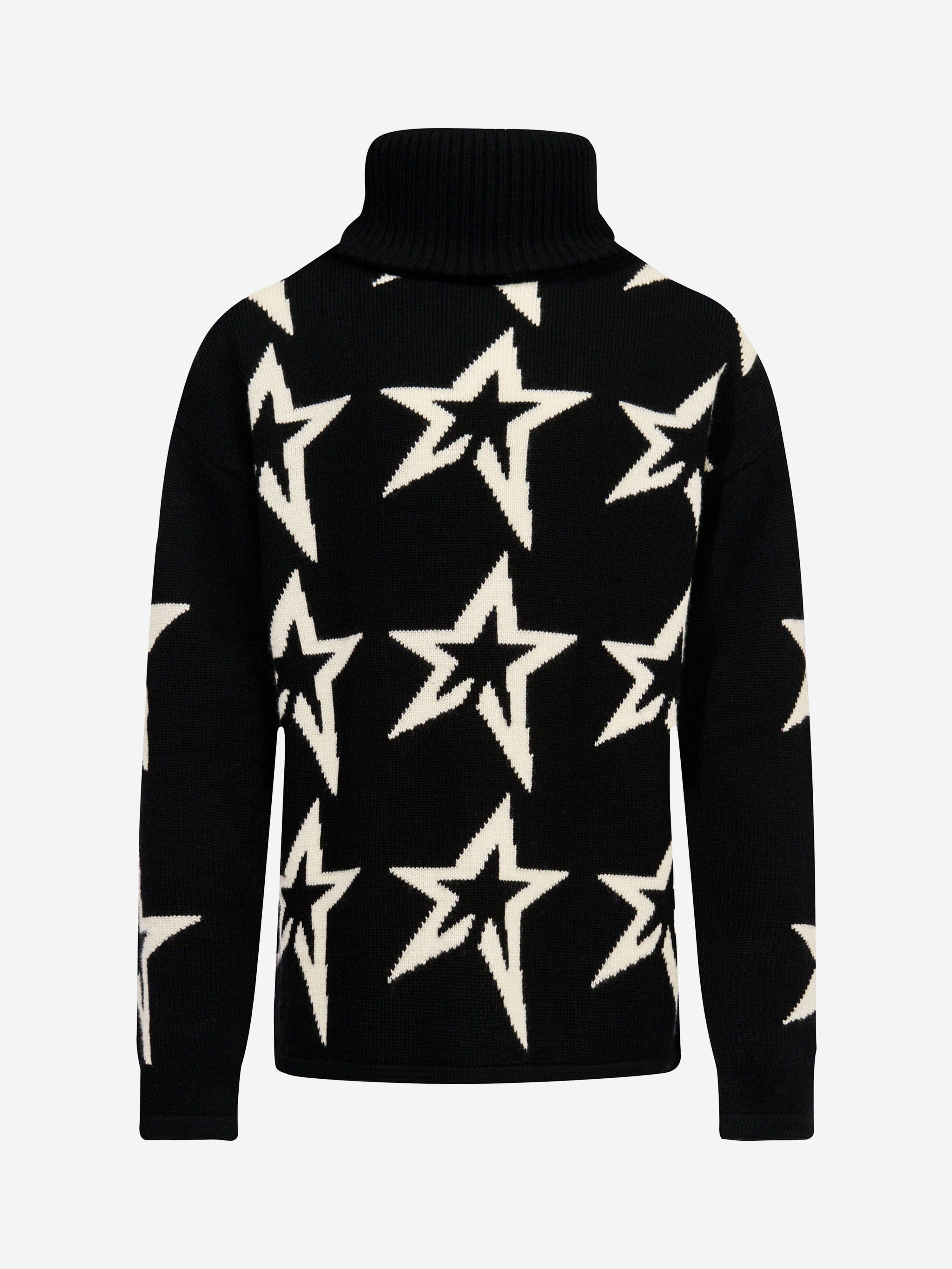 Perfect Moment Girls Stardust Jumper in Black - Black / 14 Yrs (14 Yrs)