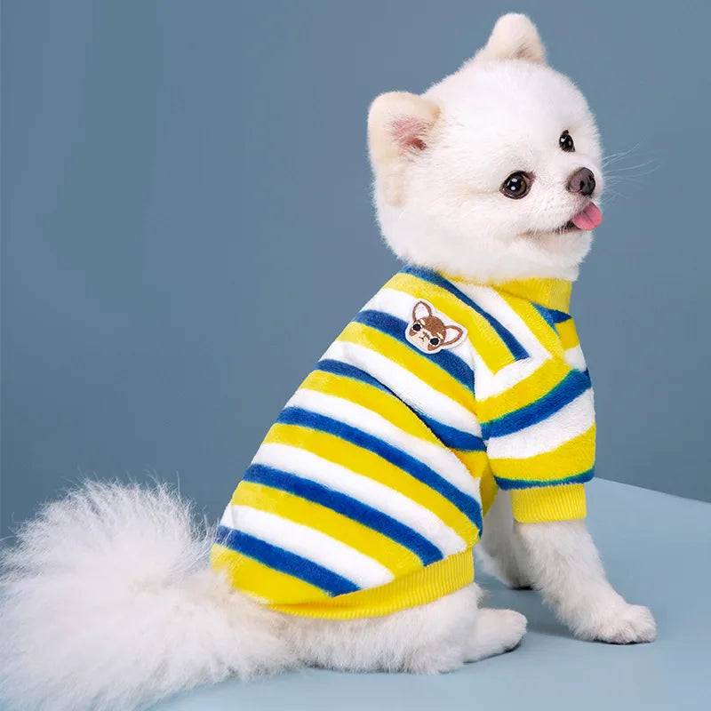 Soft Fleece Pet Outfit - Yellow / XL (XL)