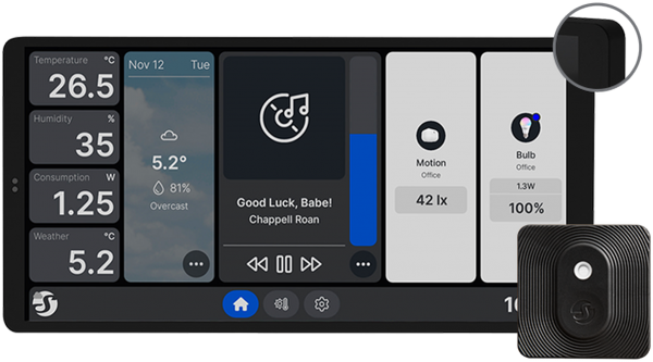 Shelly Wall Display X2 Black + BLUH&T Black