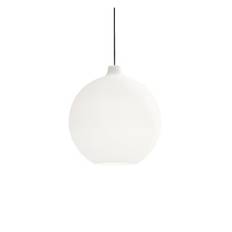 Wohlert, Ø 350, Led 3000K 41W , Hvidt Opalt Glas, I, Hvid Tekstil, Dali, 3587 Lm