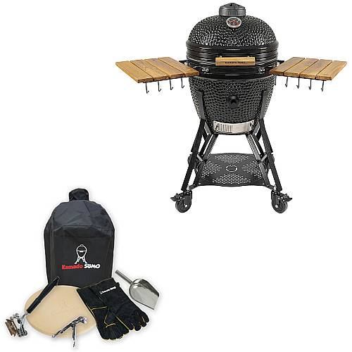 Kamado Sumo - Classic Large Svart med tillbehörspaket