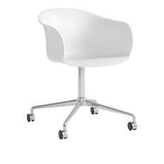 &Tradition - Elefy JH36 - White - Polished aluminium - Skrivbordsstolar - Jaime Hayón - Vit