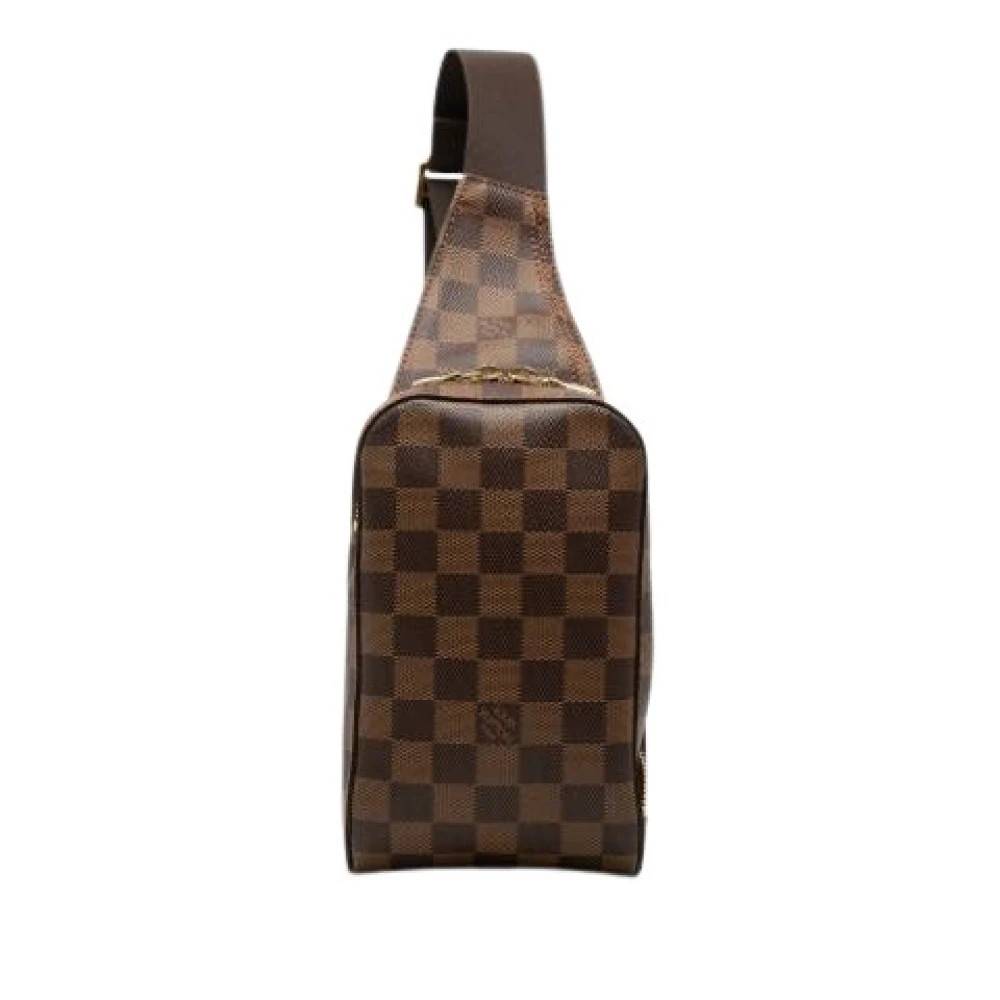Louis Vuitton Vintage Pre-owned Geronimos Skuldertaske - Vintage - unisex - Brun - ONE SIZE - Uld