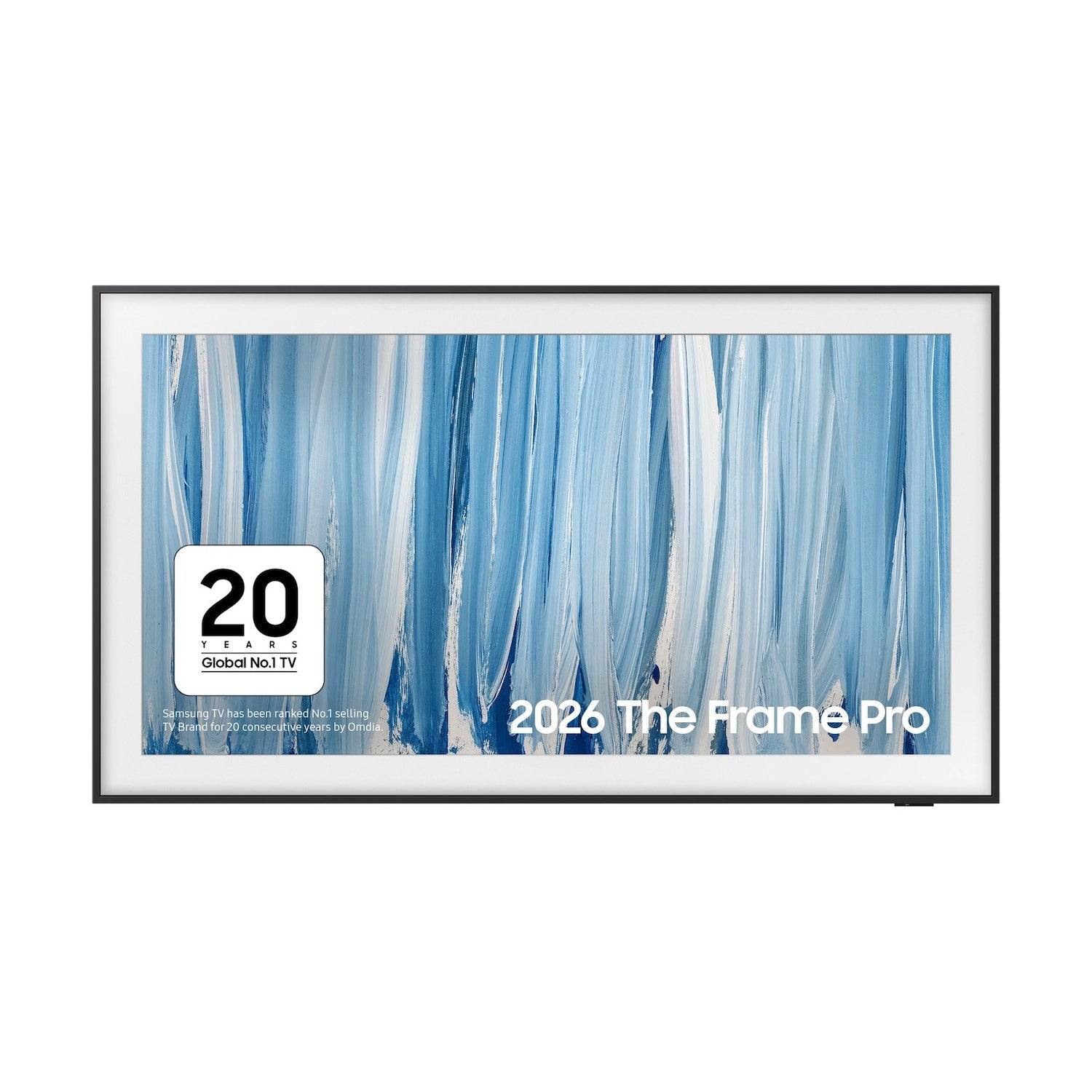 Samsung QE85LS03HW 85" The Frame Pro LS03HW 4K Vision AI Smart TV Art Mode & Wall Mount TV