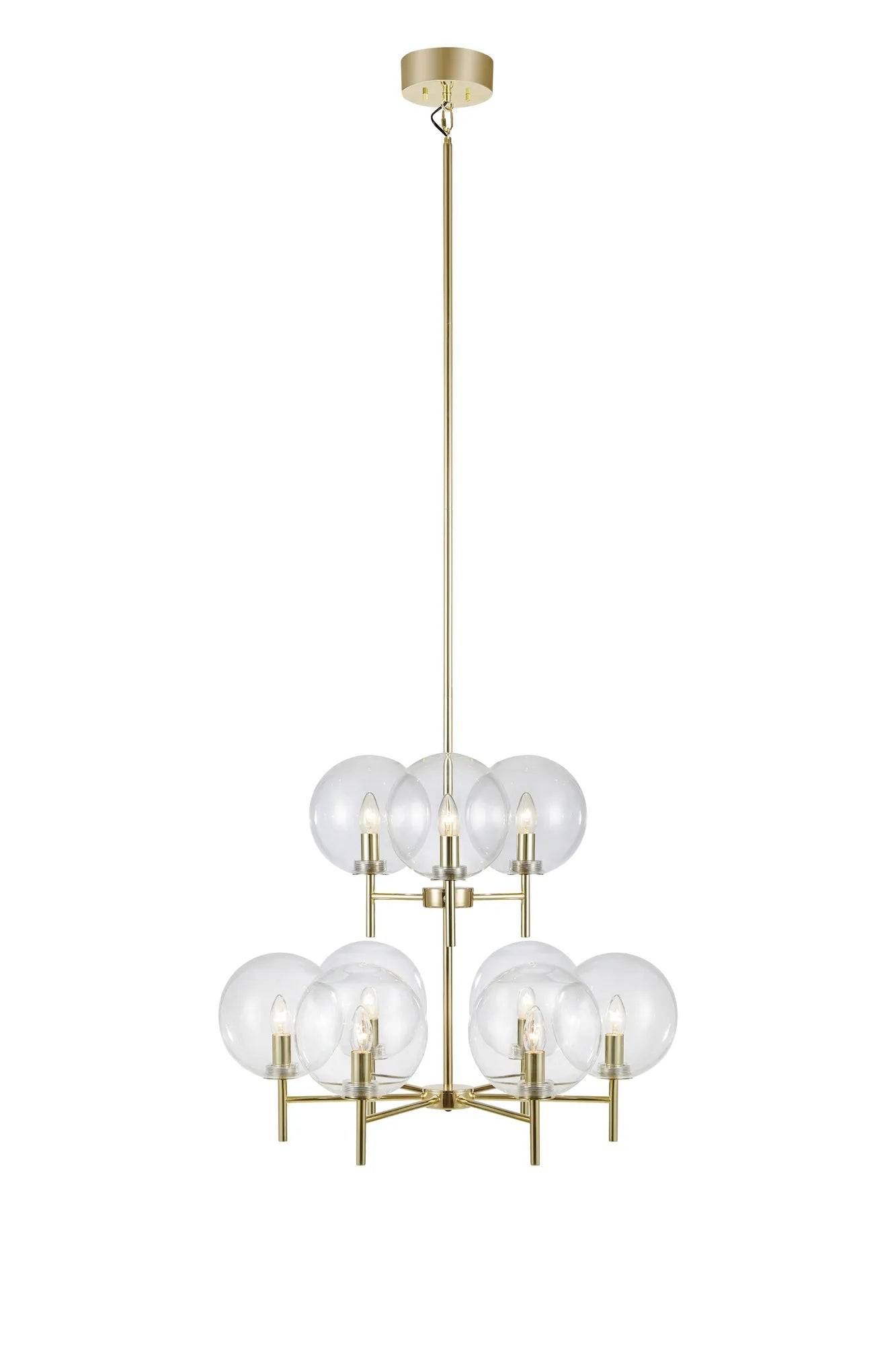 Crown Taklampa Mässing