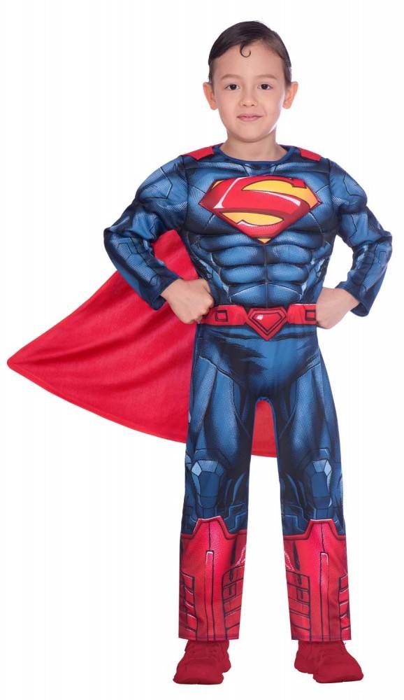 Superman-dräkt 3-4 år