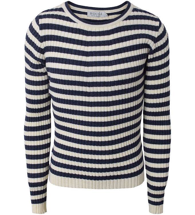Hound Bluse - Rib - Viskose/Nylon - Grå - Hound - 12 år (152) - Bluse