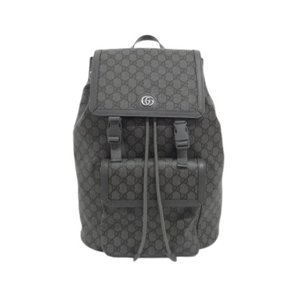 Gucci Vintage - Pre-owned Ophidia GG Supreme Canvas Ryggsäck Vintage - Dam - ONE Size -