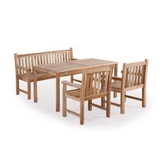 Dagmar Havemøbelsæt 90x150 - Classic Teak