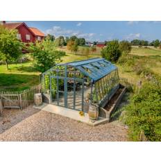 Stormsäkert växthus Variant 426 Mur - Modell M - 13 m² till 70 m²