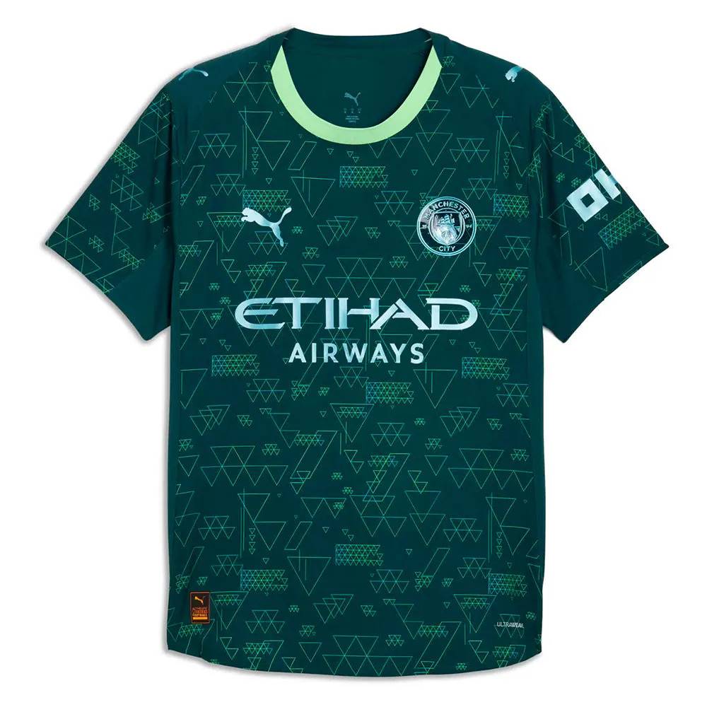 Puma Manchester City Fc 25/26 Fjerde Sæt Tøj T-shirt Med Korte ærmer