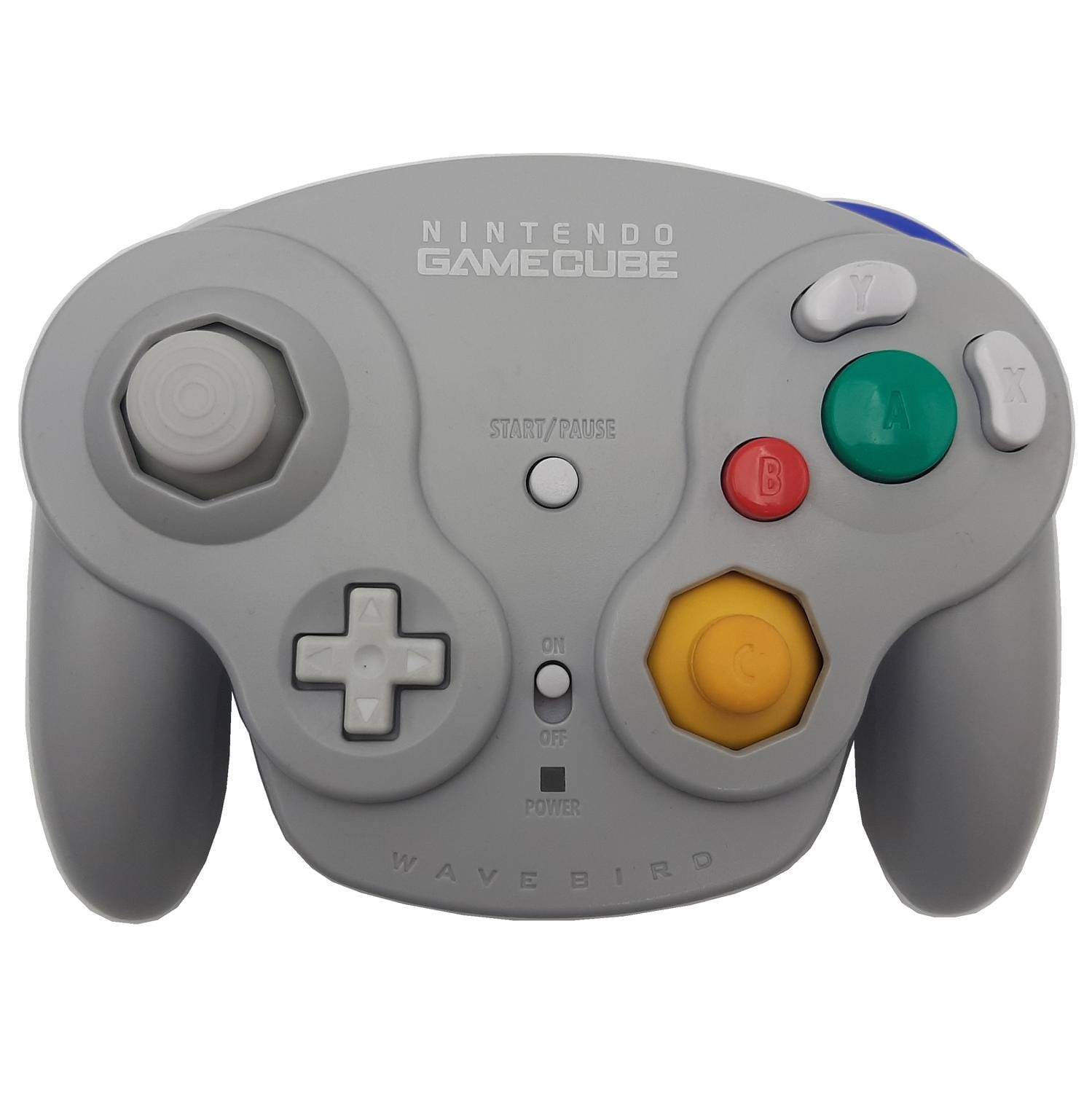 Handkontroll Original Wavebird Trådlös Grå Nintendo Gamecube (Begagnad) - grå