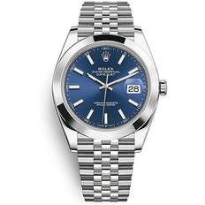 Rolex Herrklocka 126300-0002 Datejust 41 Blå/Stål Ø41 mm