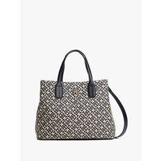 TH Monogram Jacquard Satchel - SPACE BLUE - One Size