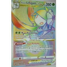 Pokémon Hisuian Lilligant VSTAR 190/189 Hyper Rare - Pokemon kort - Regnbue- eller guldkort - Pocket Monster