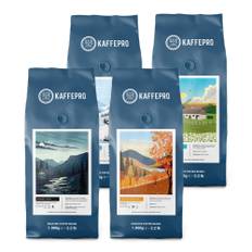 Kaffepro Signature Smakpaket - 4x1kg - 4 x 1kg