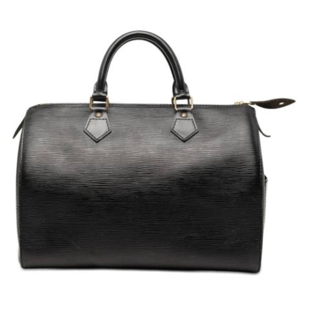 Louis Vuitton Vintage Pre-owned Boston Bag - Vintage - Dame - Sort - ONE SIZE - Læder