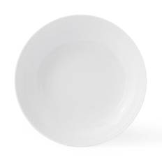 Lyngby Porcelæn - Rhombe Coupetallerken 20 Cm. - Hvid