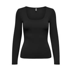 Only Ea - Langærmet top - BLACK / XS