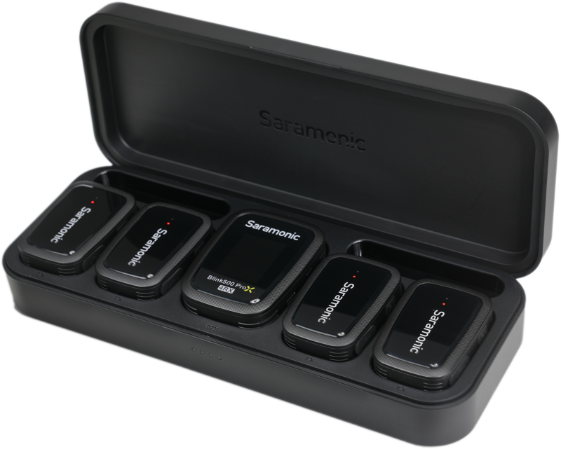 Saramonic BLINK 500 PROX B8 4-Person Wireless 2.4GHz Microphone System with On-Board Recording