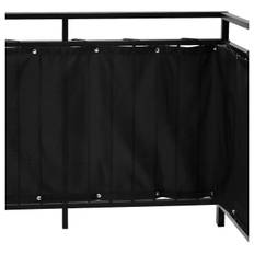 IKEA - DYNING afskærmning til altan, sort, 250x80 cm