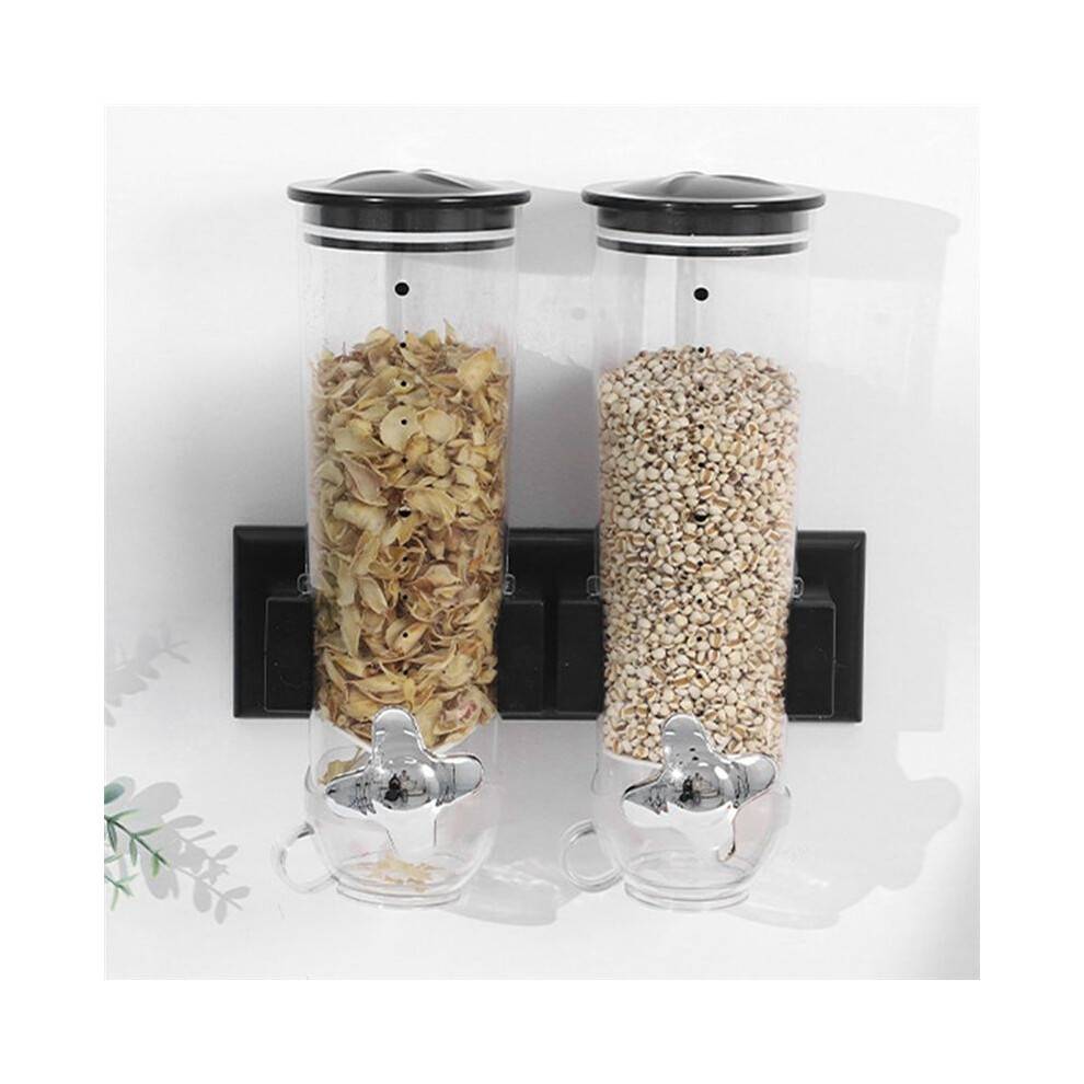 Food Jar Dispenser Safe Airtight High Capacity Grains Cereal Bucket Dispenser for Kitchen Food Storage Cereal Bucket C