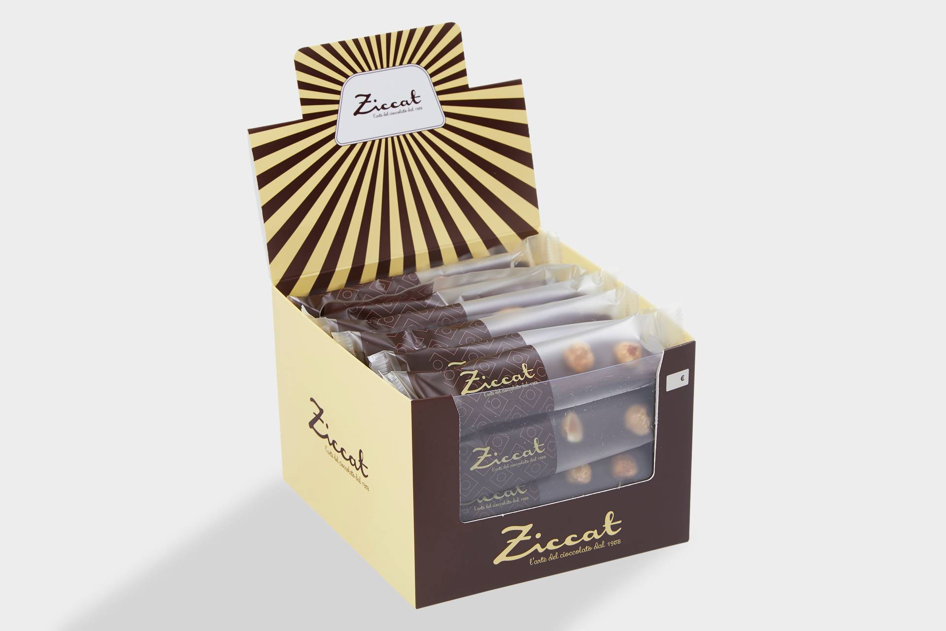 Lowin, Carolina Praliner m/mørk chokolade og knas, 1 kg.