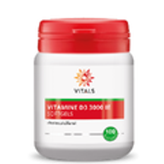 Vitals Vitamine D3 3000ie Softgels 100SG