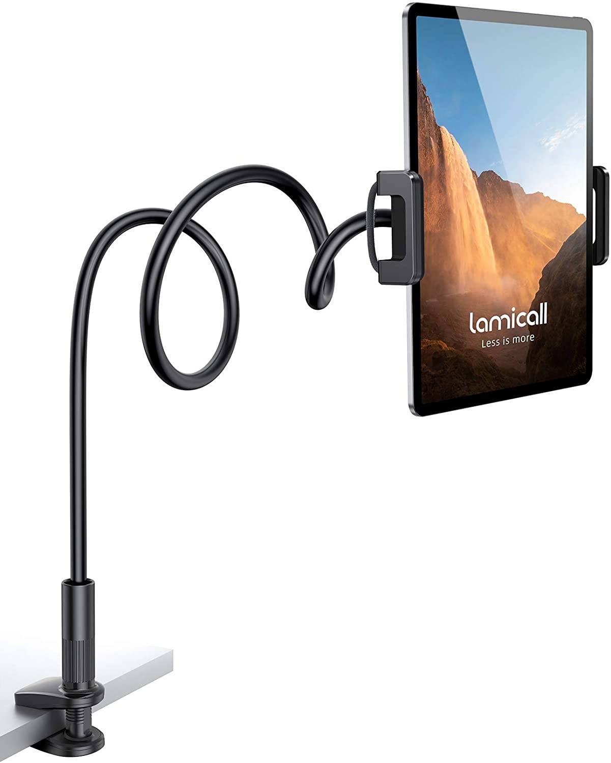 Fleksibel Tabletholder 91 cm - Klemme montering - Kompatibel med 4-11'' tablets