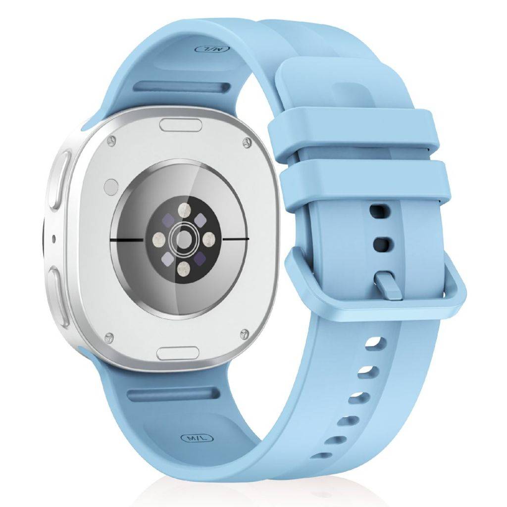 Samsung Galaxy Watch9/21 silikone urrem med hurtigmontering - Lyseblå