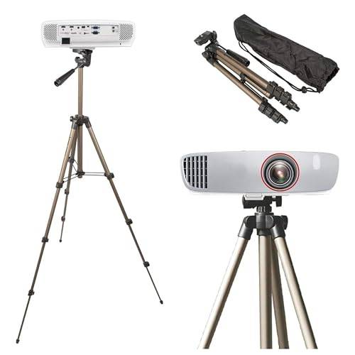 TronicXL Tripod19P - 1/4 tum projektorstativ - kompatibel med Philips, BenQ, Asus, Acer, Epson, Sony, Panasonic, WiMiUS, TOUMEI, Merisny, QKK, OTHA, Android, Aiptek