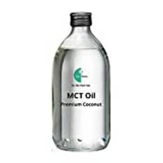 Go-Keto MCT Oil, 500ml | Premium MCT OIL C8 C10, 100% kokosnötolja, fri från palmolja | perfekt för keto-diet | idealisk keto-kaffekokare för skottsäkert kaffe eller keto-shake | vegan, lågkolhydrat