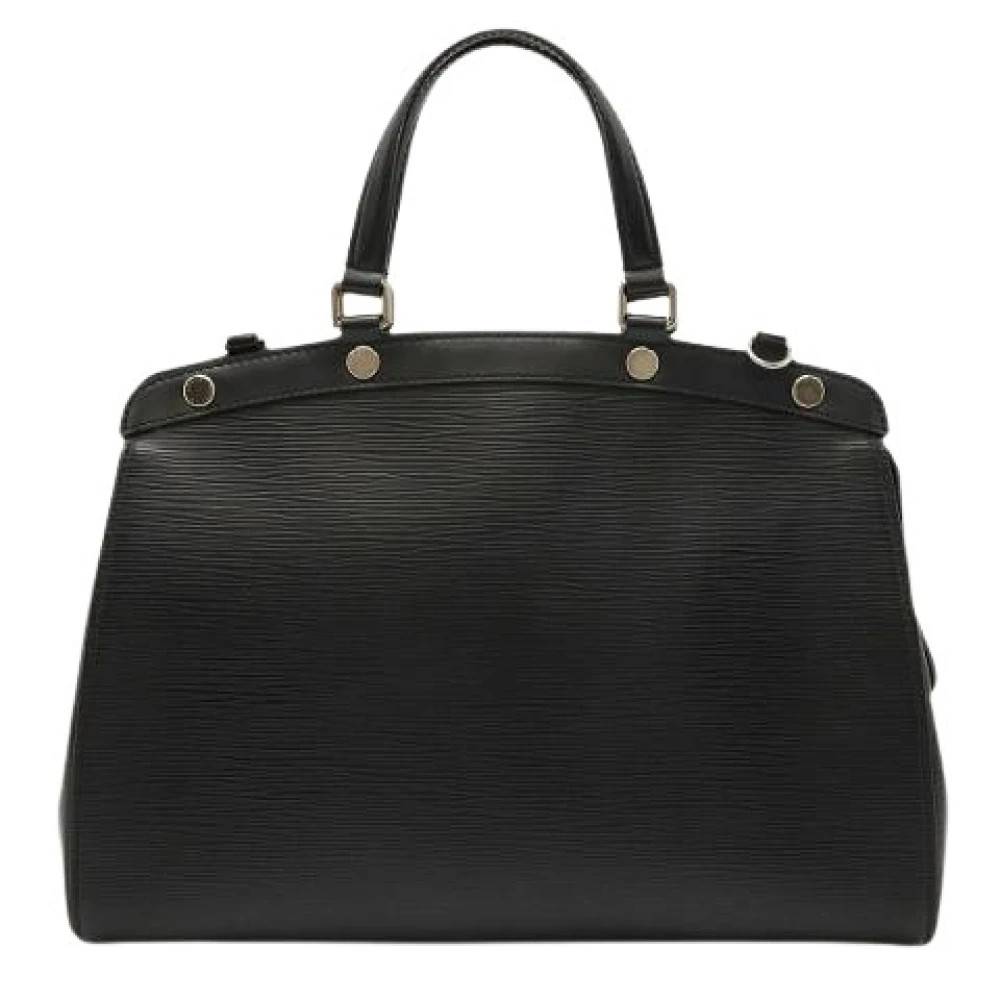 Louis Vuitton Vintage Pre-owned Vintage Læder Håndtaske - Vintage - Dame - Sort - ONE SIZE - Læder