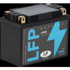 LP Litium Mc batteri YTX20L-BS mfl. 12v 72Wh
