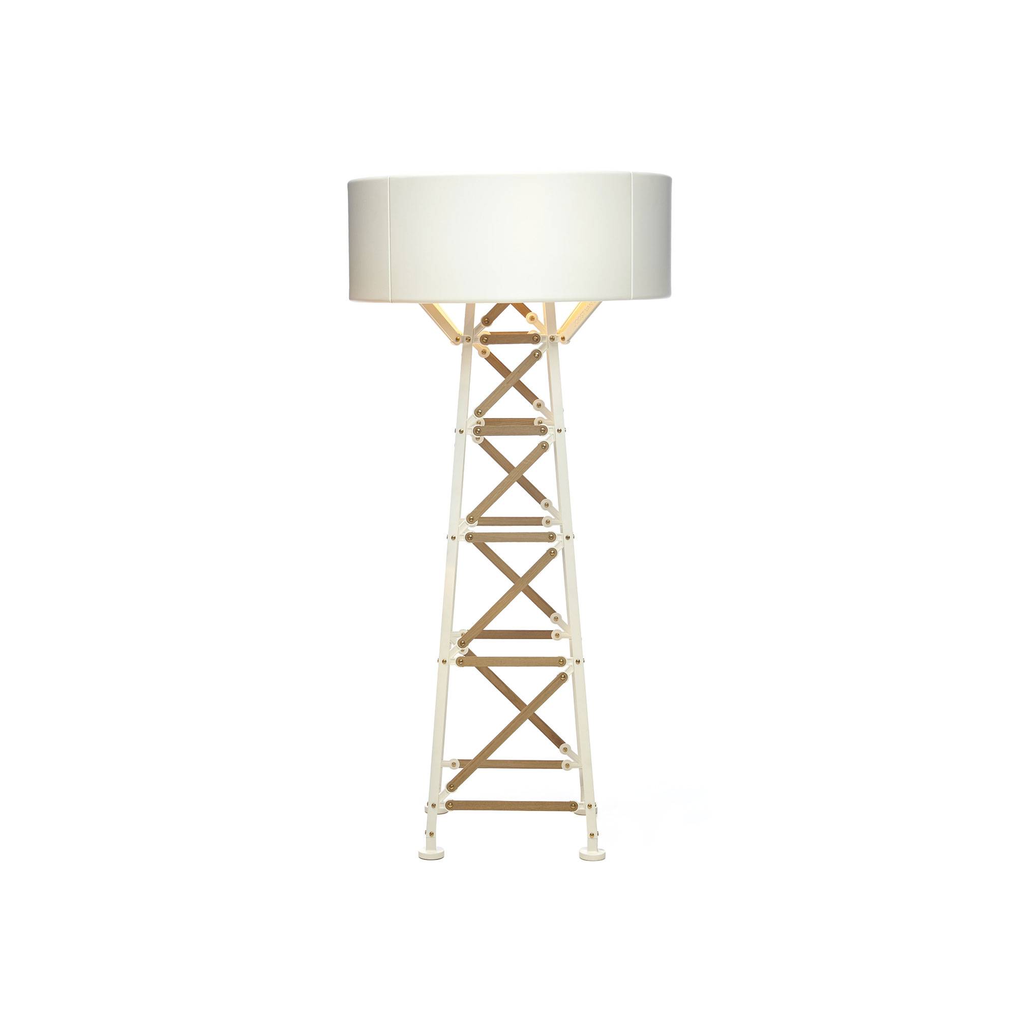 Moooi - Construction Lamp - Golvlampa, Mellan, Vit - Skärmlampor - Joost van Bleiswijk - Vit