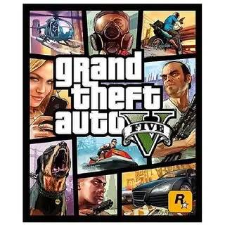 Grand Theft Auto V + Megalodon Shark Cash Card (PC) - Rockstar - Digital Code.