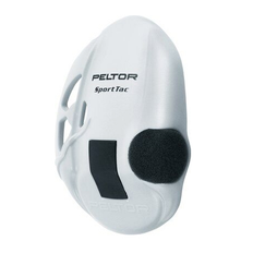 Peltor Sporttac Kåpskal Vit -